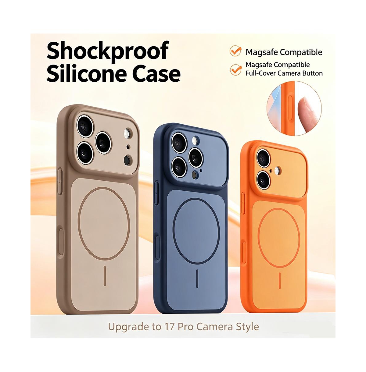 Artudatech Magnetic Case for iPhone 12-17