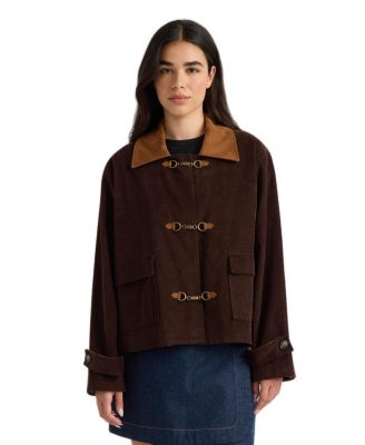 Hunter Women's Crop Jacket with Snaffle