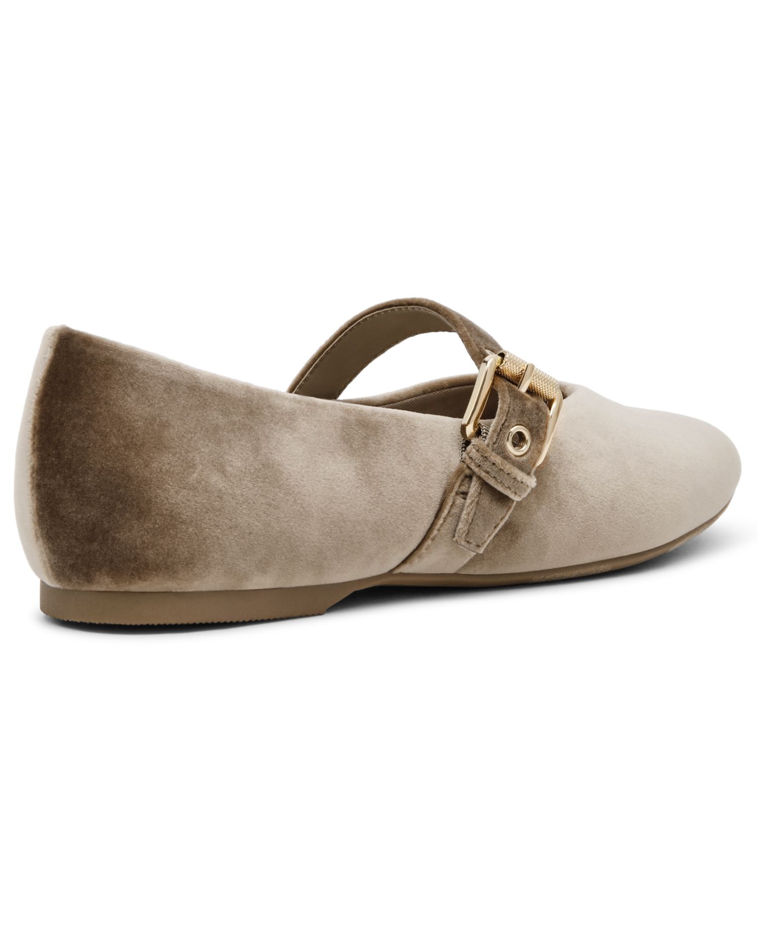 Women's Mulaney Velvet Buckle Mary Jane Flats