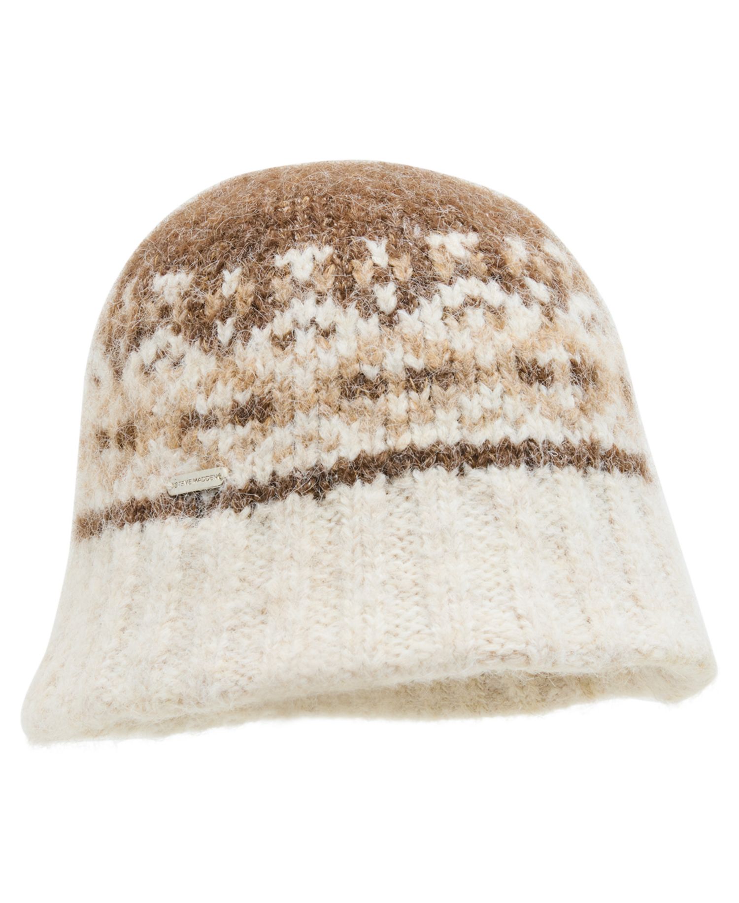 Fair Isle Knit Bucket Hat