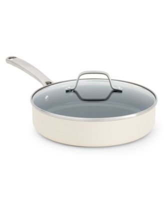 Ceramic 3-Quart Saut&eacute; Pan with Lid