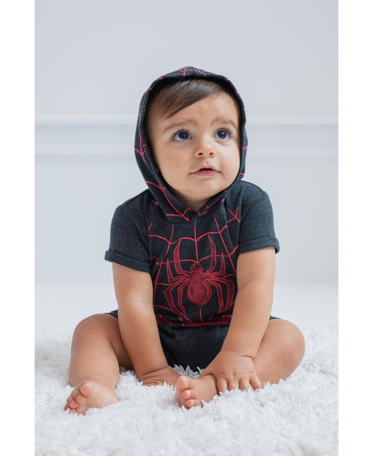 Spider-Verse Toddler Boys Spider-Man (2T-5T) Miles Morales Cosplay Romper