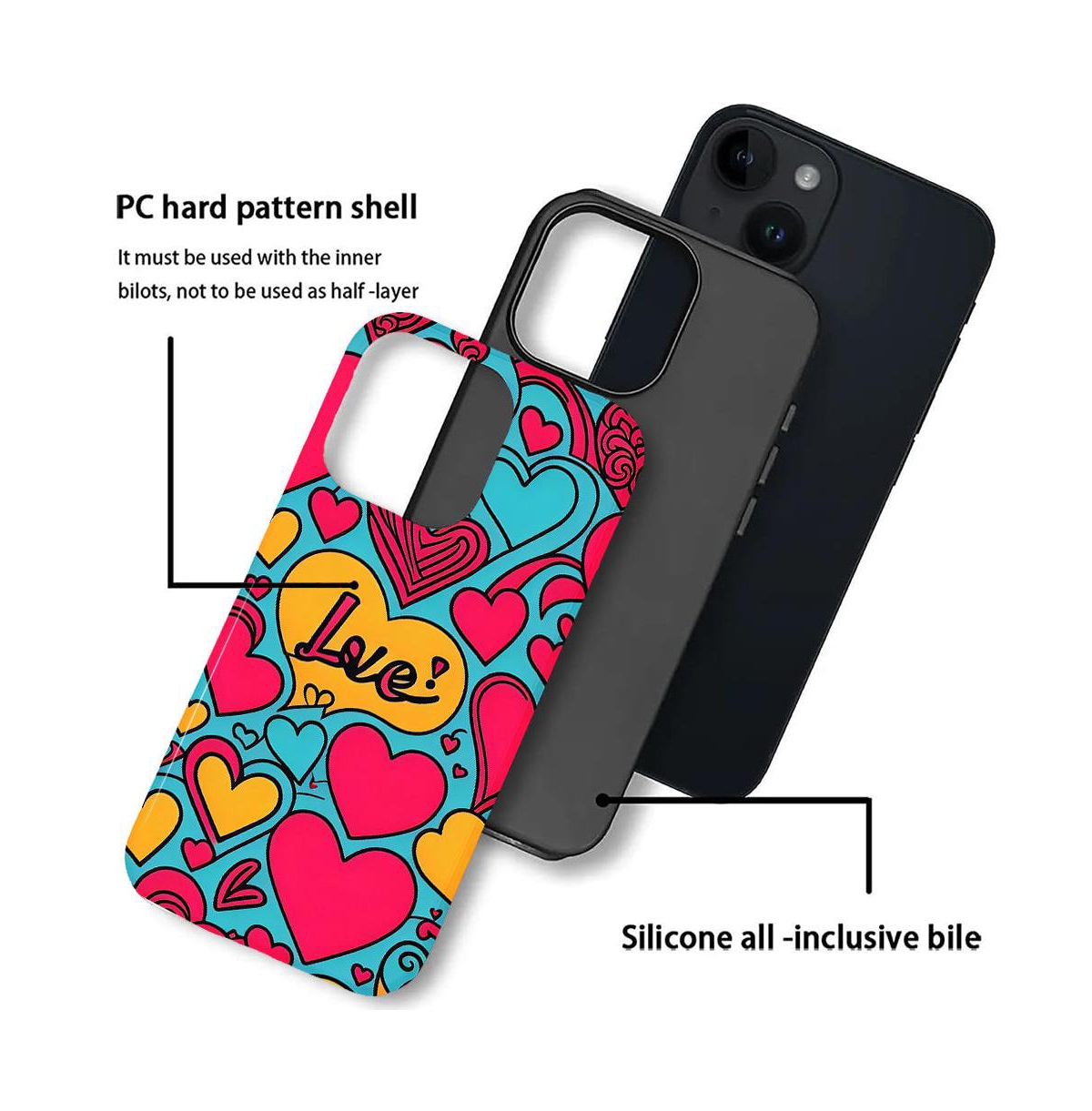 Lisen Love Color Dual-Layer Phone Case for Apple iPhone
