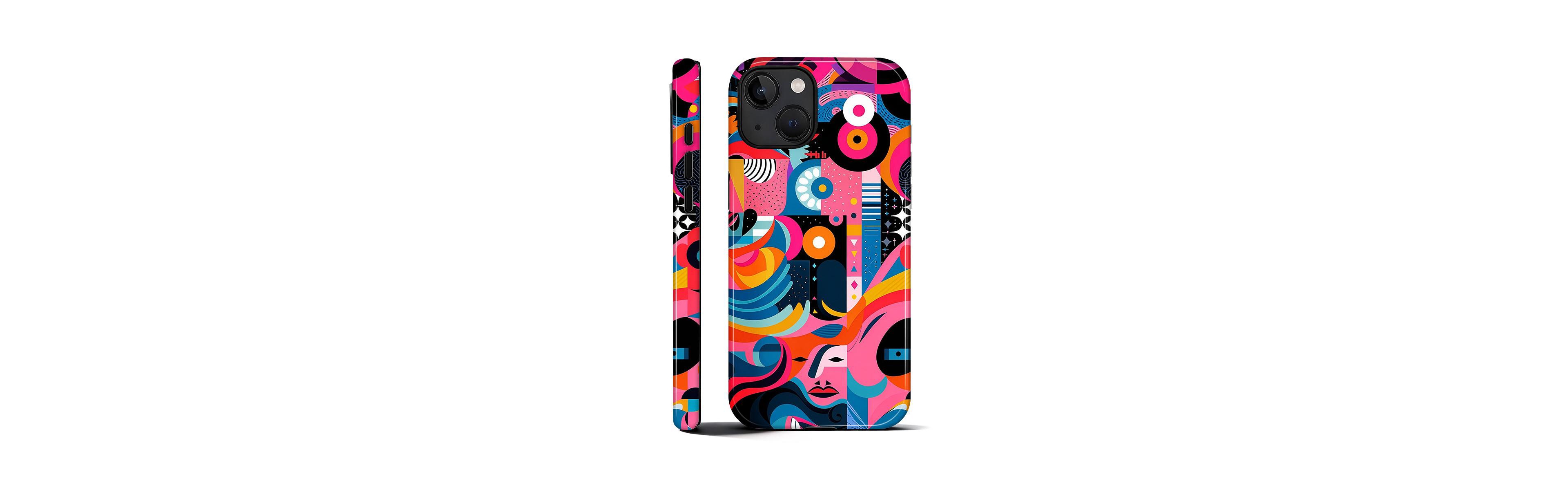 Lisen 2-Layer Raised-Camera-Ring Phone Case Compatible with Apple iPhone