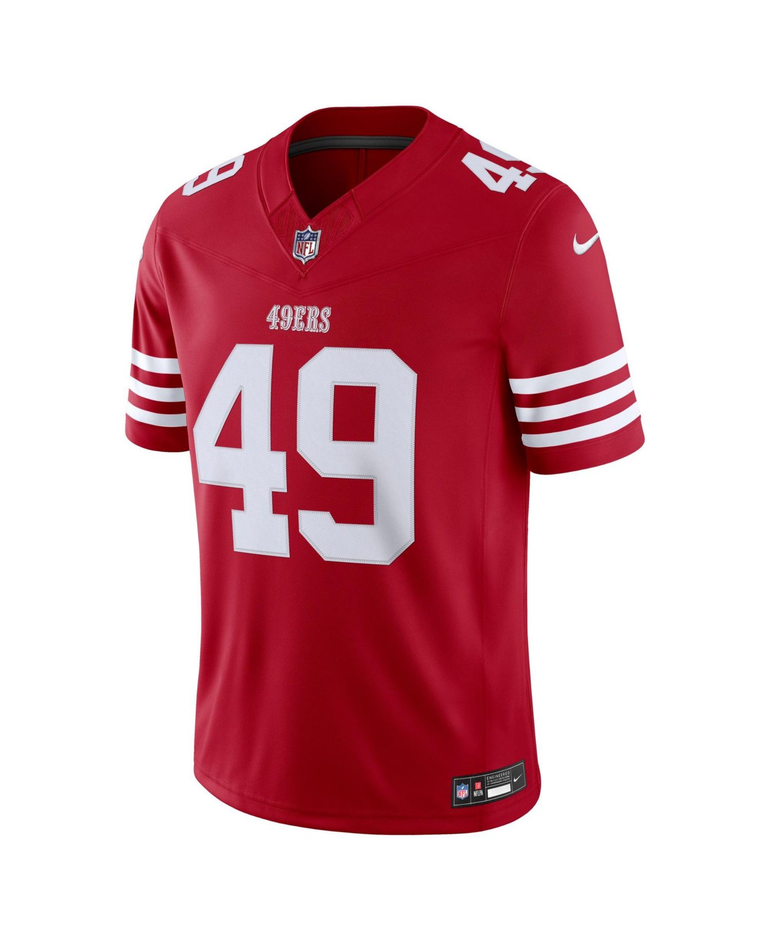 Men's The Faithful Scarlet San Francisco 49ers Vapor F.U.S.E. Stitched Limited Jersey