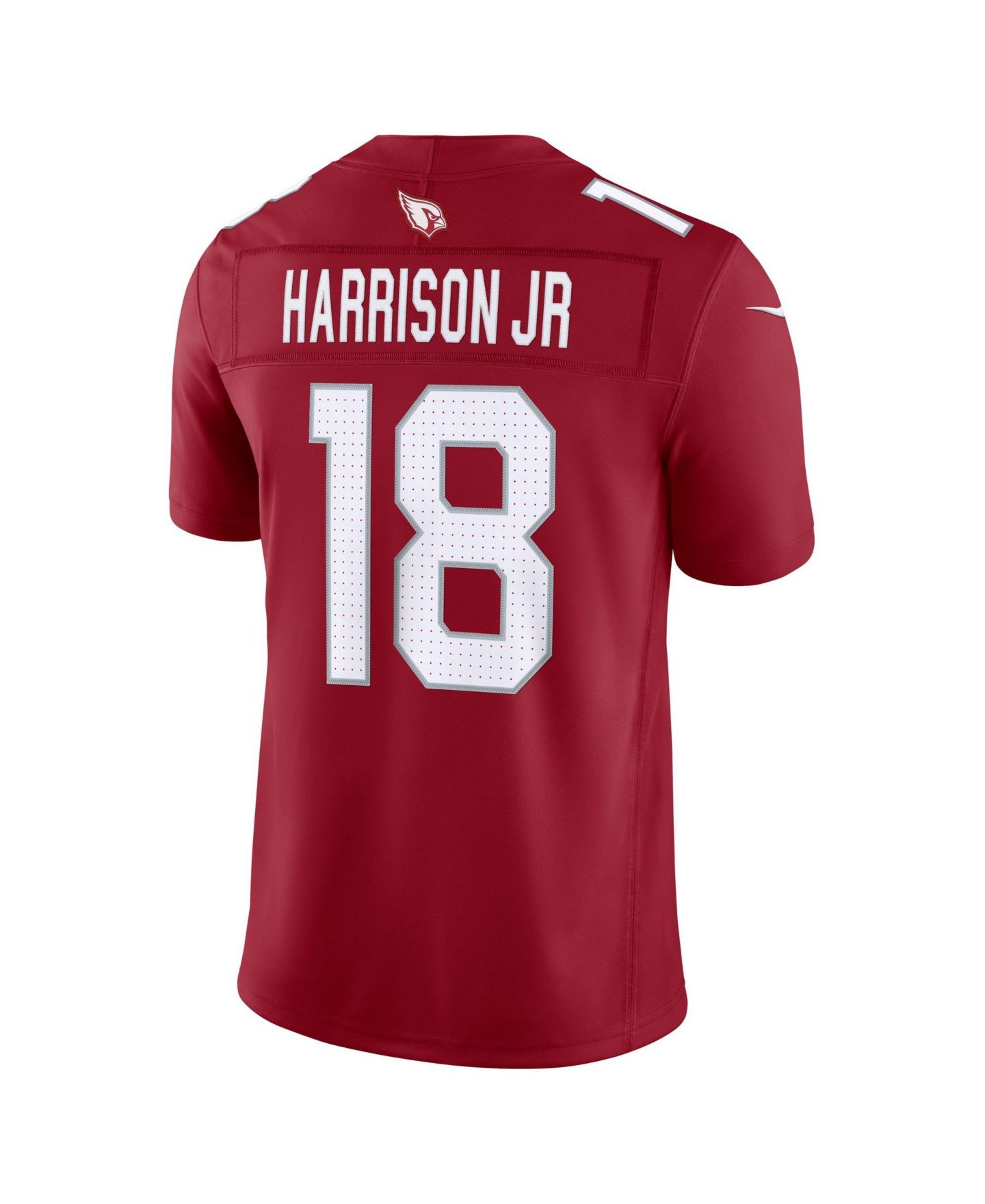 Мужской топ Nike Marvin Harrison Jr. Cardinal Arizona Cardinals Vapor F.U.S.E. Stitched Limited Jersey — фото 3