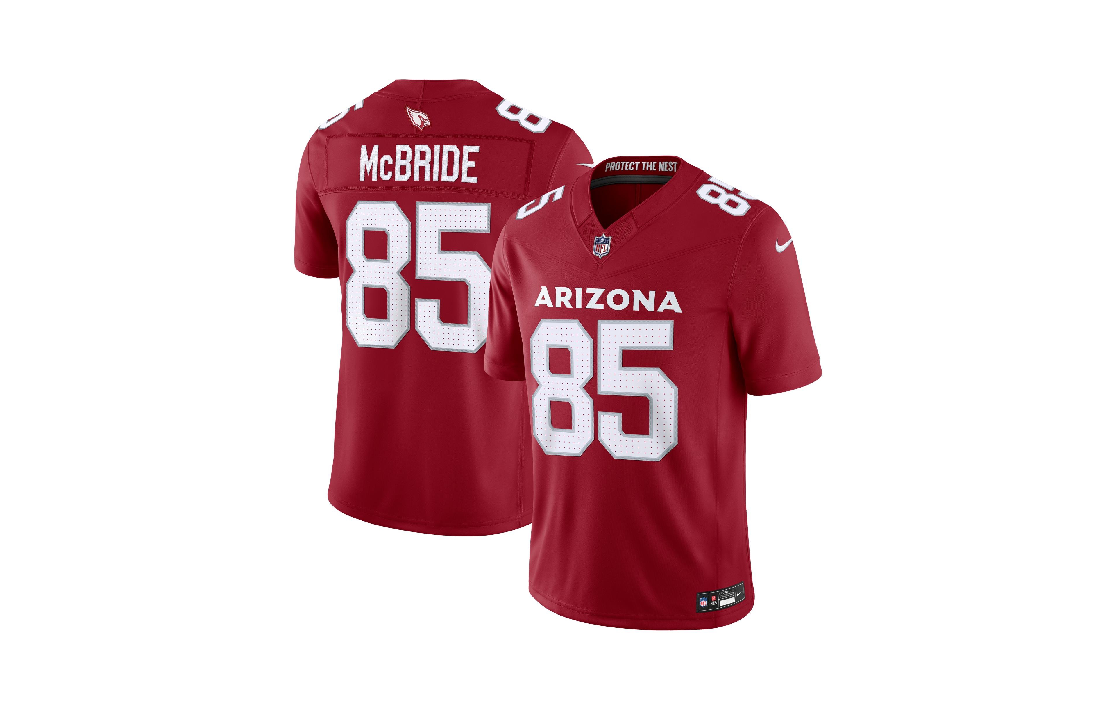 Nike Men's Trey McBride Cardinal Arizona Cardinals Team Vapor F.u.s.e. Stitched Limited Jersey