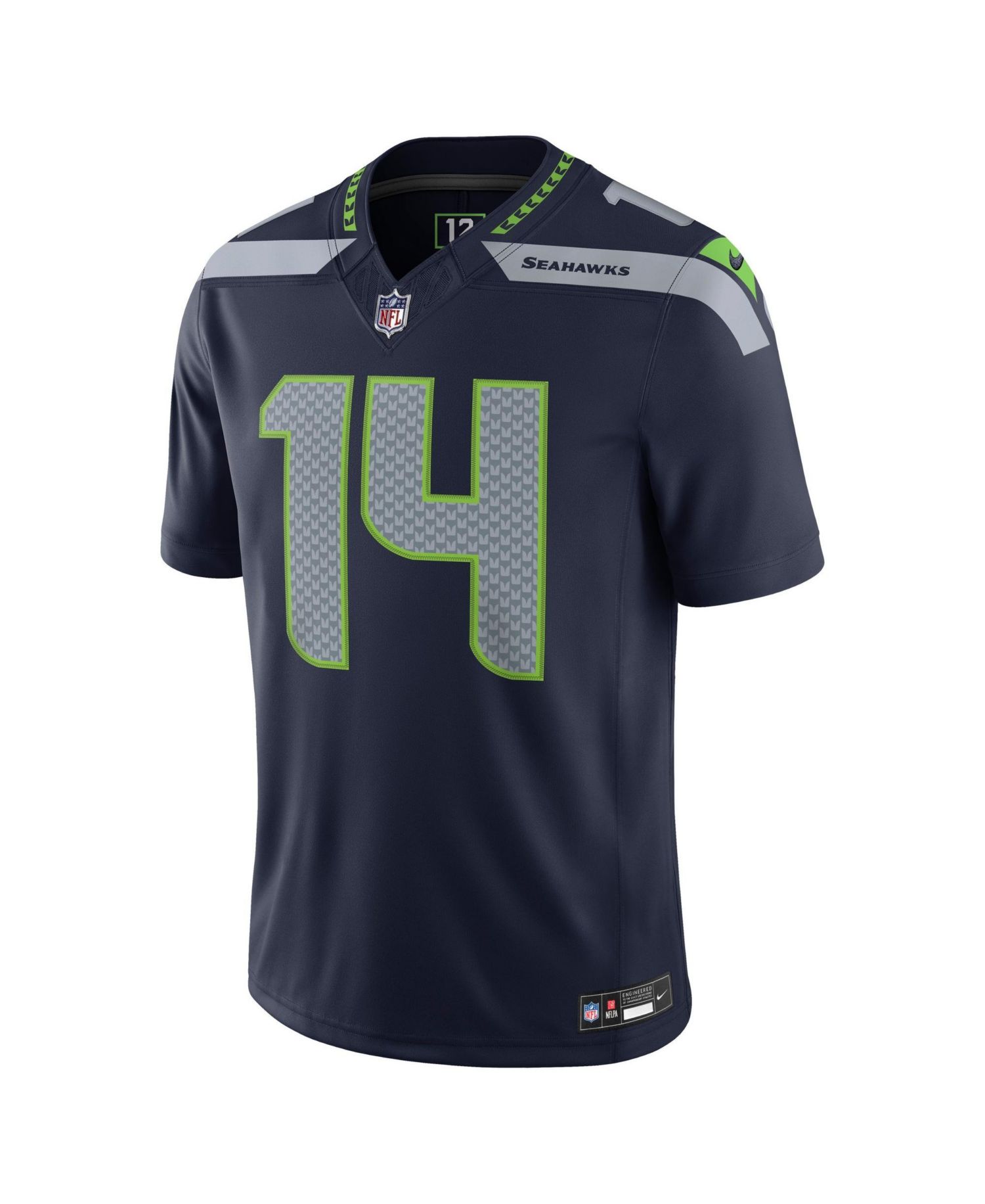 Men's Sam Darnold College Navy Seattle Seahawks Vapor F.U.S.E. Stitched Limited Jersey