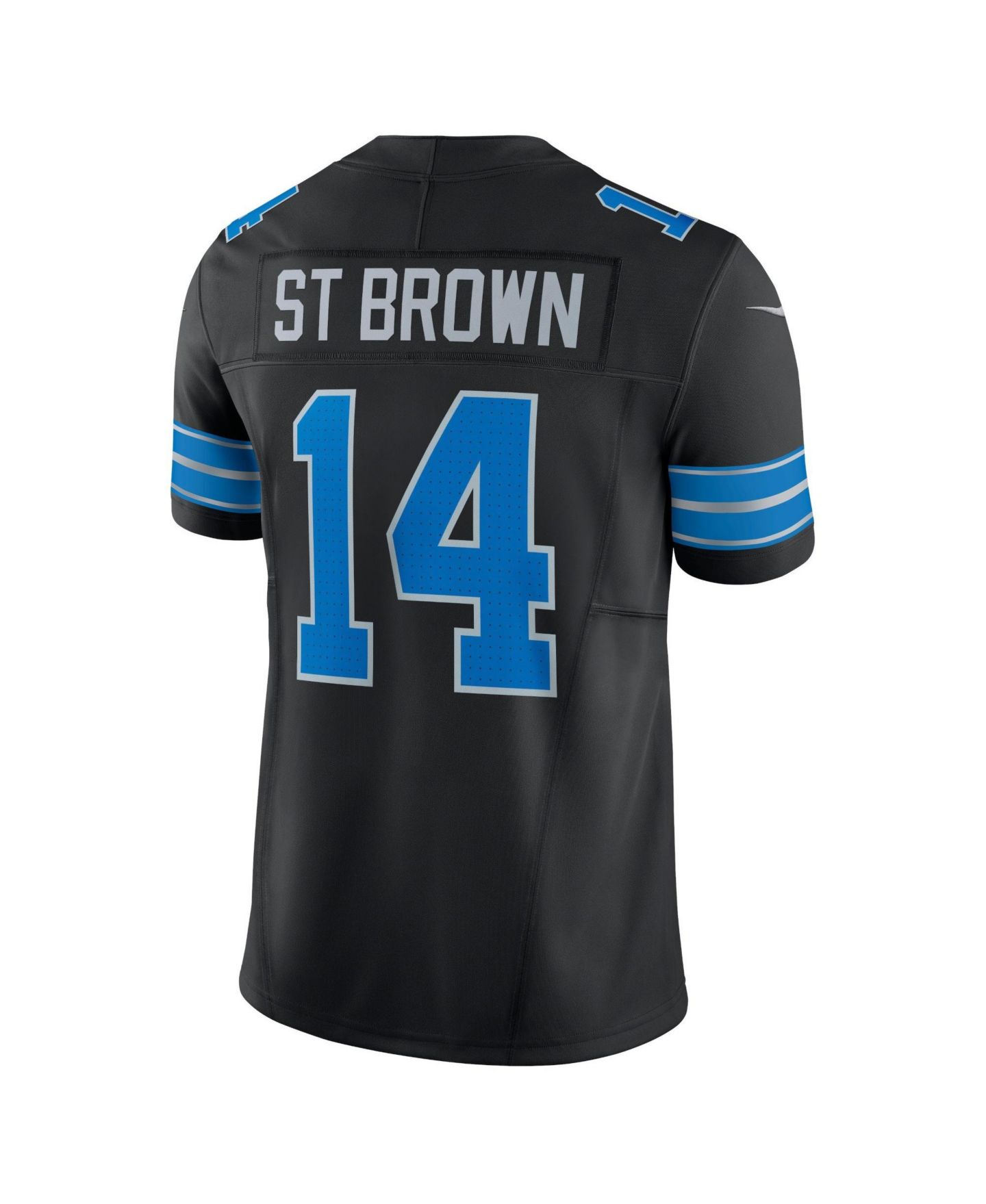 Мужской топ Nike Amon-Ra St. Detroit Lions 2nd Alternate Vapor F.U.S.E. Limited Jersey, цвет: Чёрный — фото 3