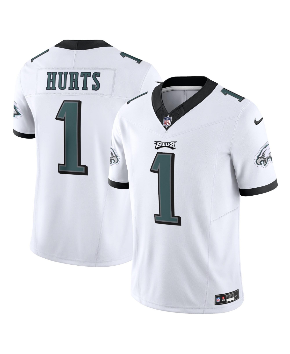 Nike Men's Jalen Hurts Philadelphia Eagles Vapor F.u.s.e. Limited Jersey - White