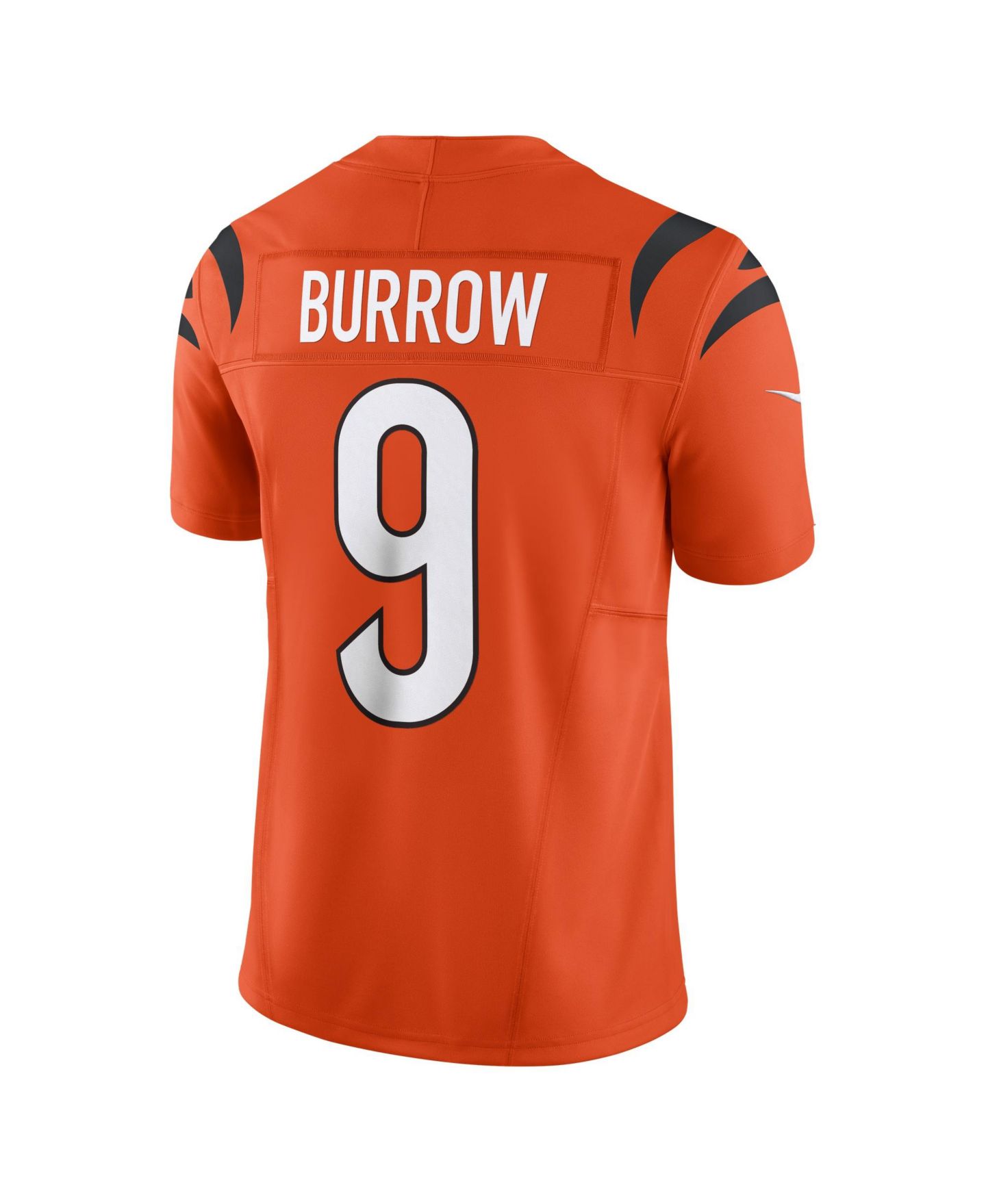 Мужской топ Nike Joe Burrow Cincinnati Bengals Vapor F.U.S.E. Limited Jersey, цвет: Оранжевый — фото 3