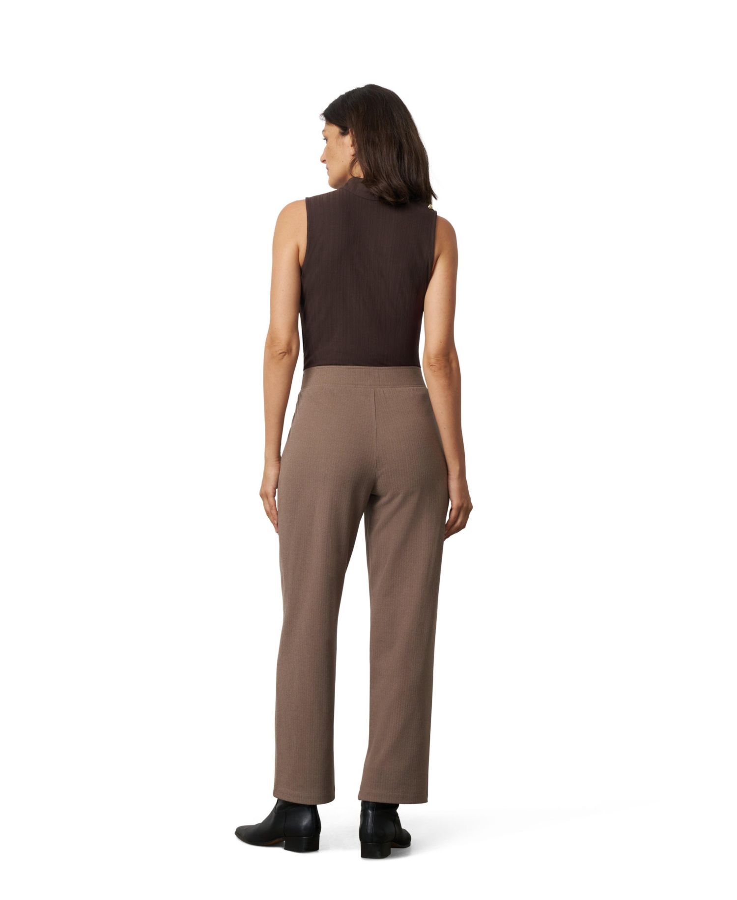 Women's Pull-On Pintuck Slim Leg Pants