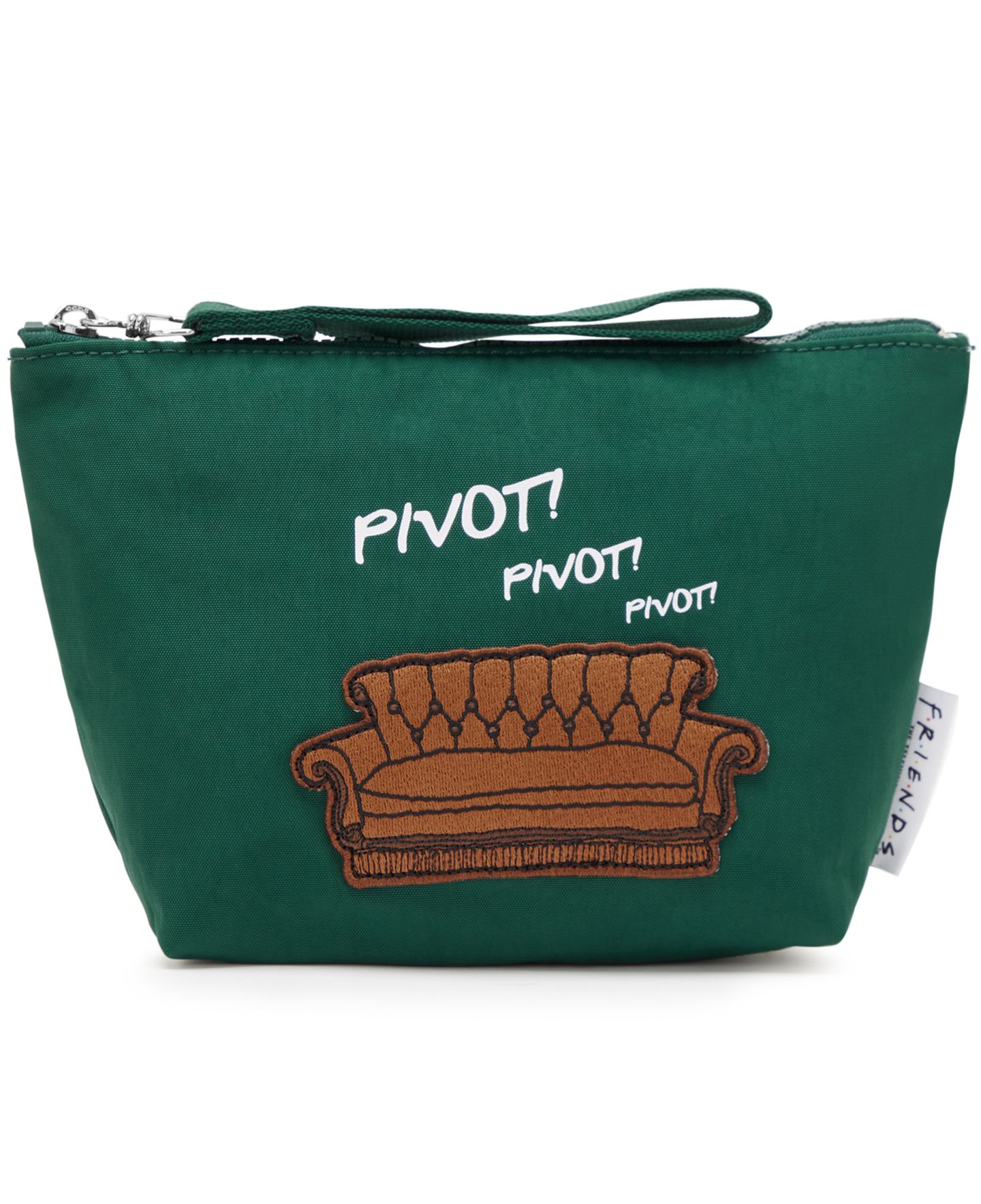 Женский кошелёк Kipling Naomi Pivot Pouch Zipper Wristlet, цвет: Зелёный — фото 1