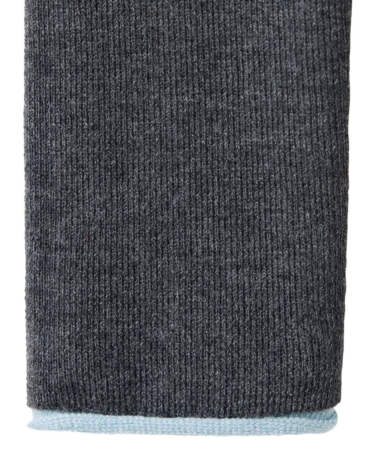 Mango Women's Ribbed-Knit Contrast-Trim Crewneck Long-Sleeve Sweater