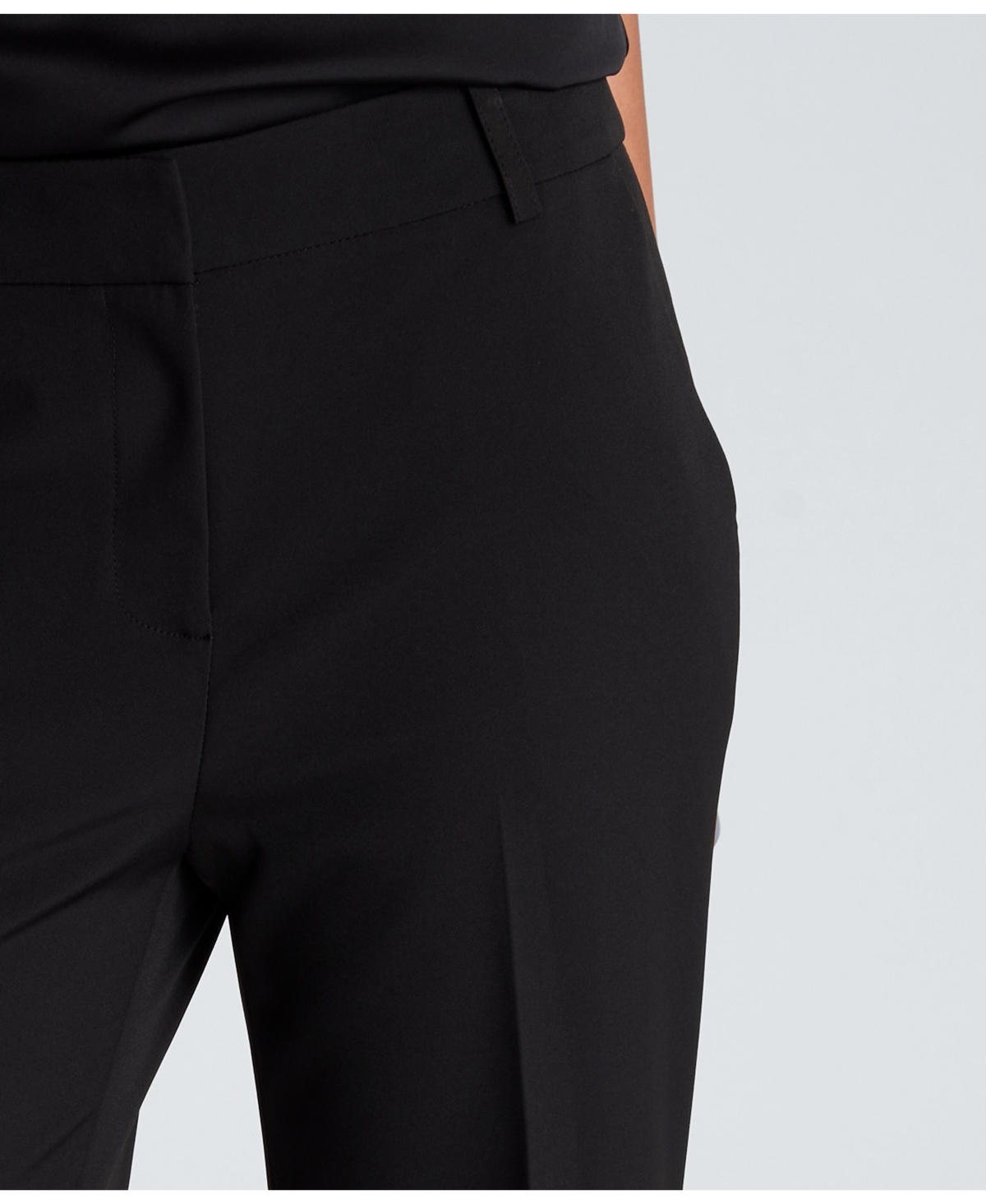 Kenneth Cole Women's Luxe Twill Flare Leg Pant