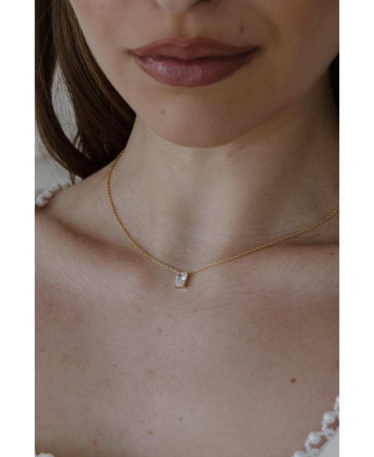 Untamed Petals Astor Crystal Necklace