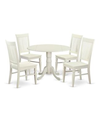 5 Piece Kitchen Table set for 4-Kitchen dinette Table and 4 Dining Chairs