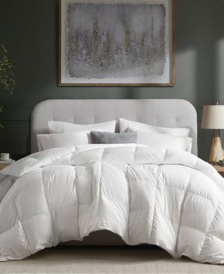 White Goose Down Cotton Shell Comforter, Full/Queen