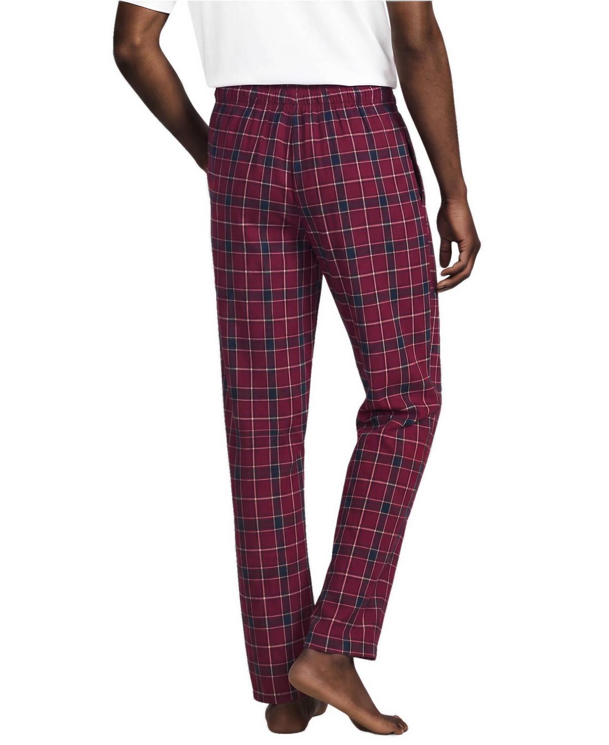 Lands' End Big & Tall Flannel Pajama Pants