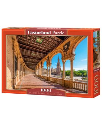 Spanish Square 1000 Piece Jigsaw Puzzle, Ages 14+