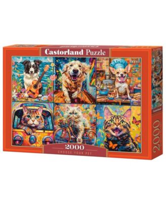 Choose Your Pet 2000 Piece Jigsaw Puzzle, Ages 14+