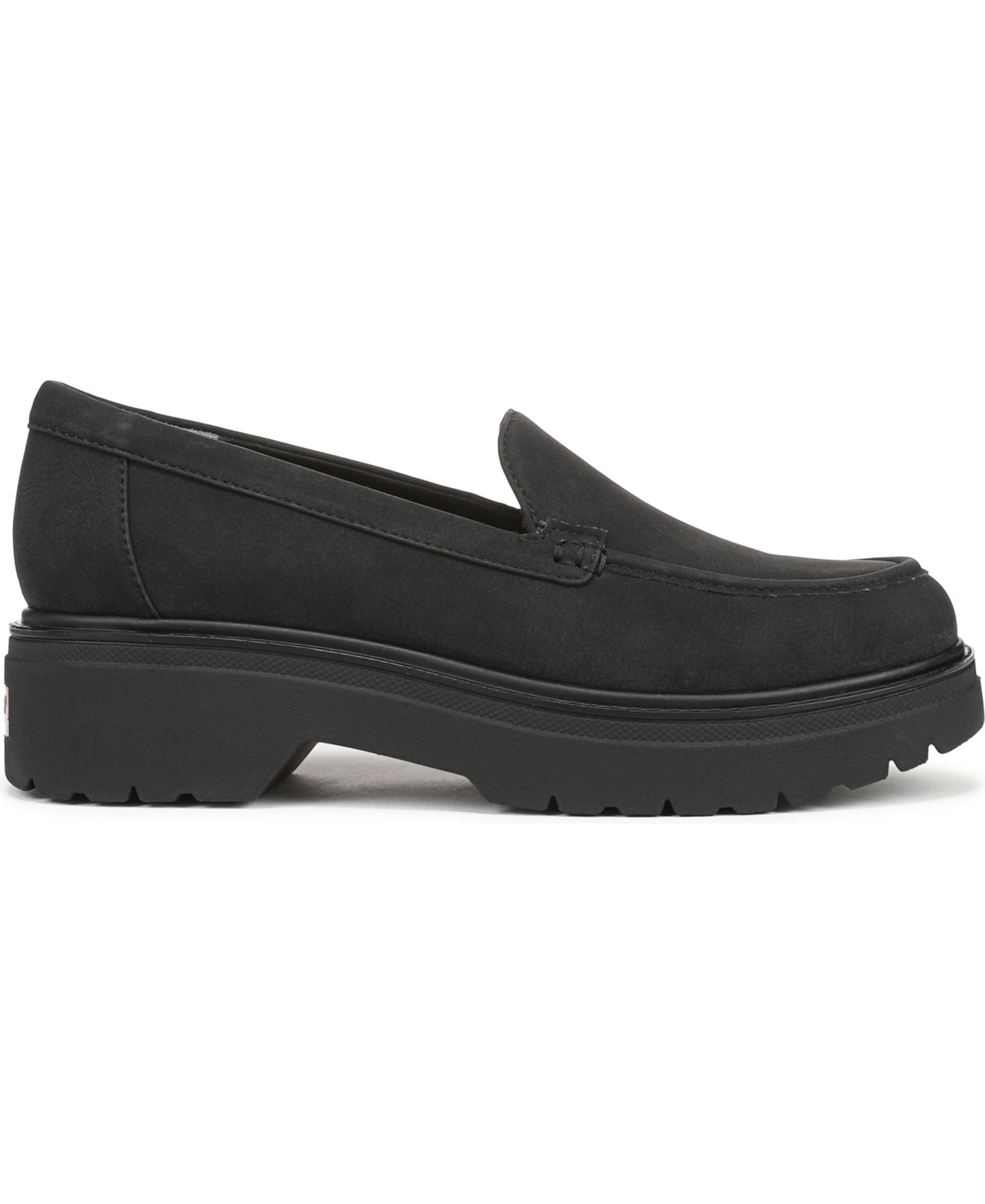 Женские туфли Dr. Scholl's Bring Love Lug Sole Faux Leather, цвет: Чёрная искусственная кожа — фото 2