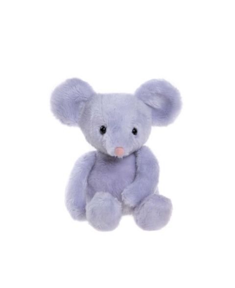 Детская мягкая игрушка Charlie Bears Pip Mouse 7", цвет: Пастельный фиолетовый