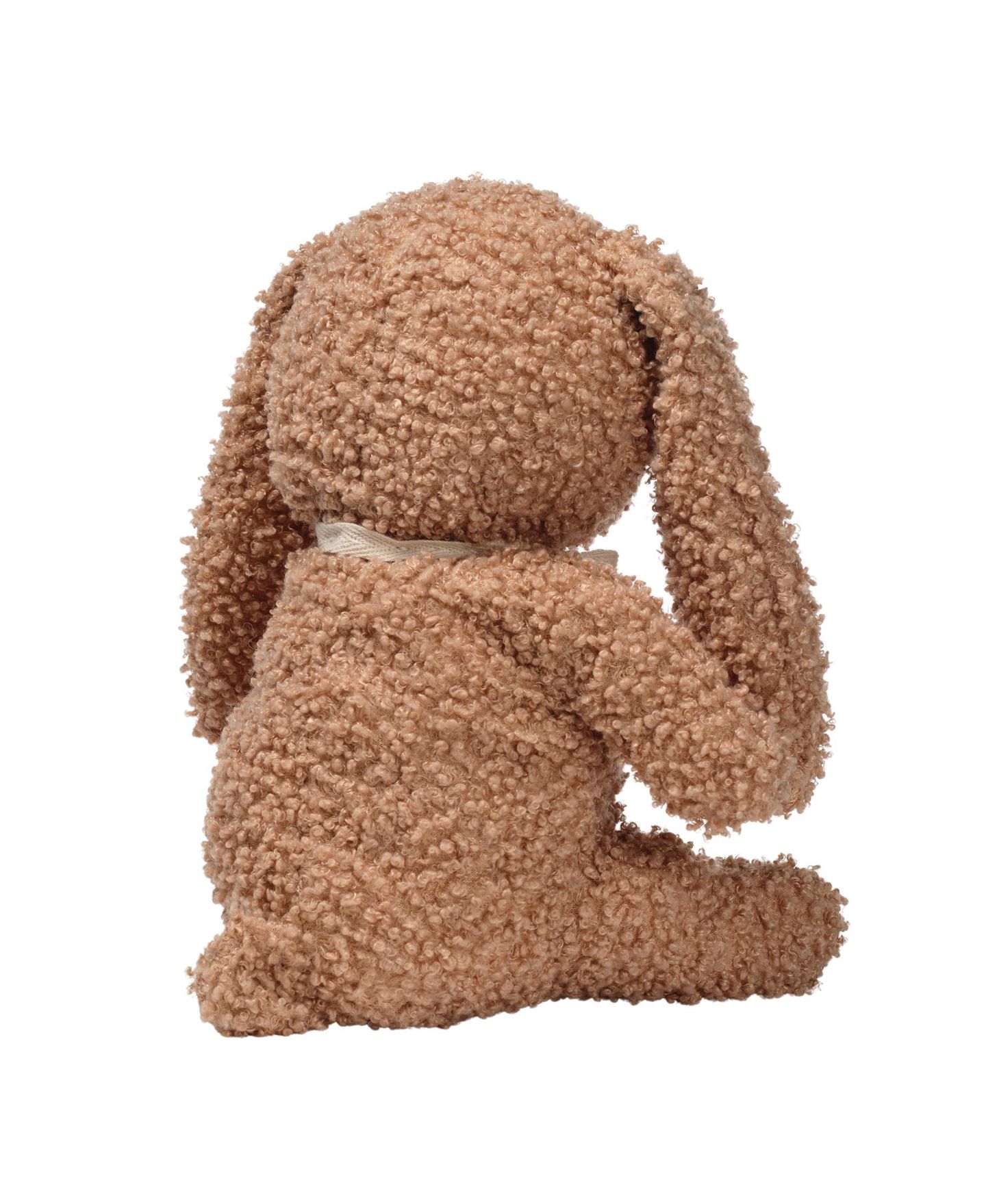 Детская мягкая игрушка Lambs & Ivy Honey 11" Floppy-Ear Textured-Boucle Plush Bunny, цвет: Коричневый — фото 4