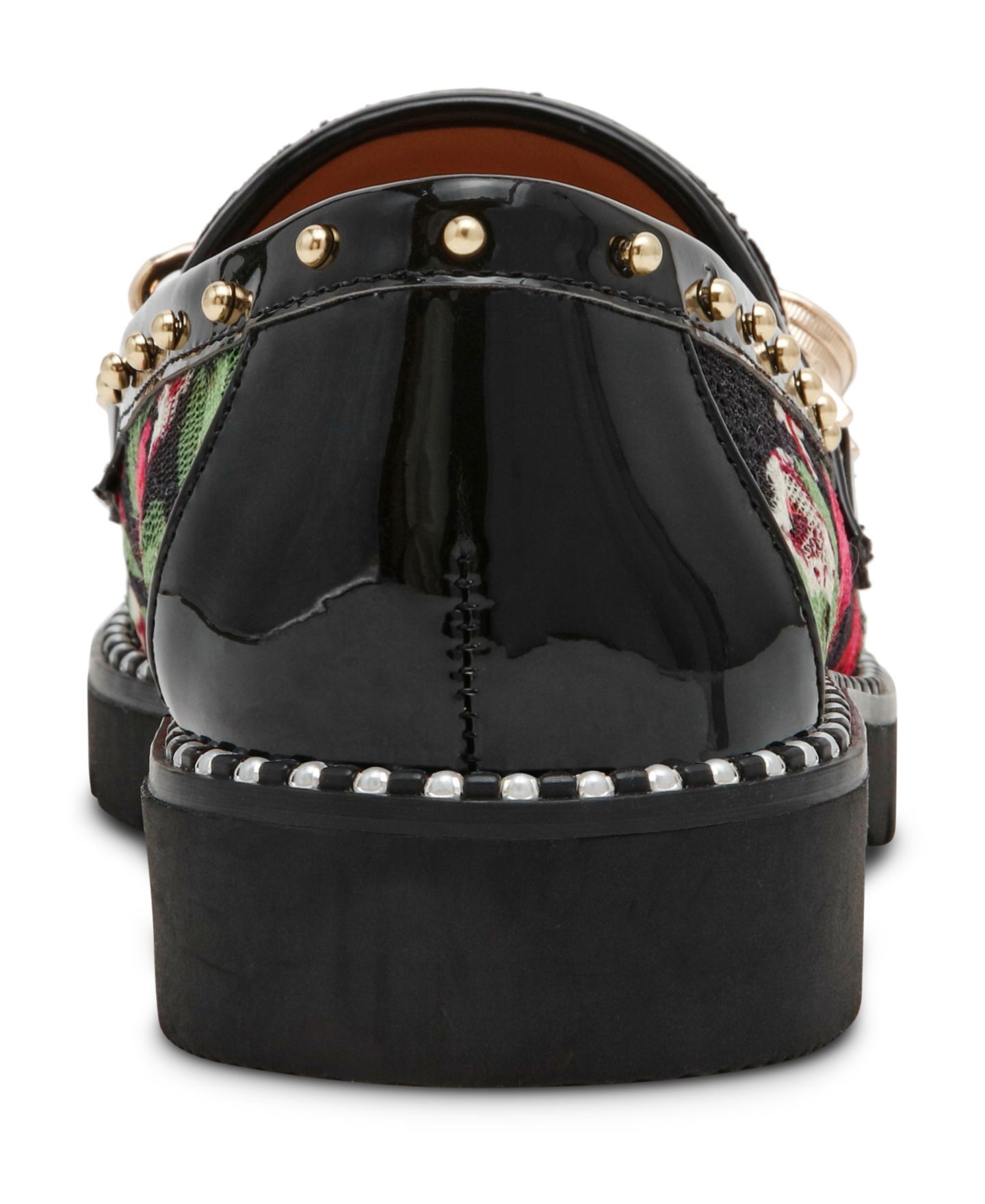 Женские туфли Betsey Johnson Alfie Embellished Platform Round-Toe, цвет: Чёрный / Розовый — фото 3