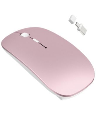 Rechargeable Dual-Mode Wireless Jiggler Mouse for Laptops, Tablets, iPhones and Desktop Computers