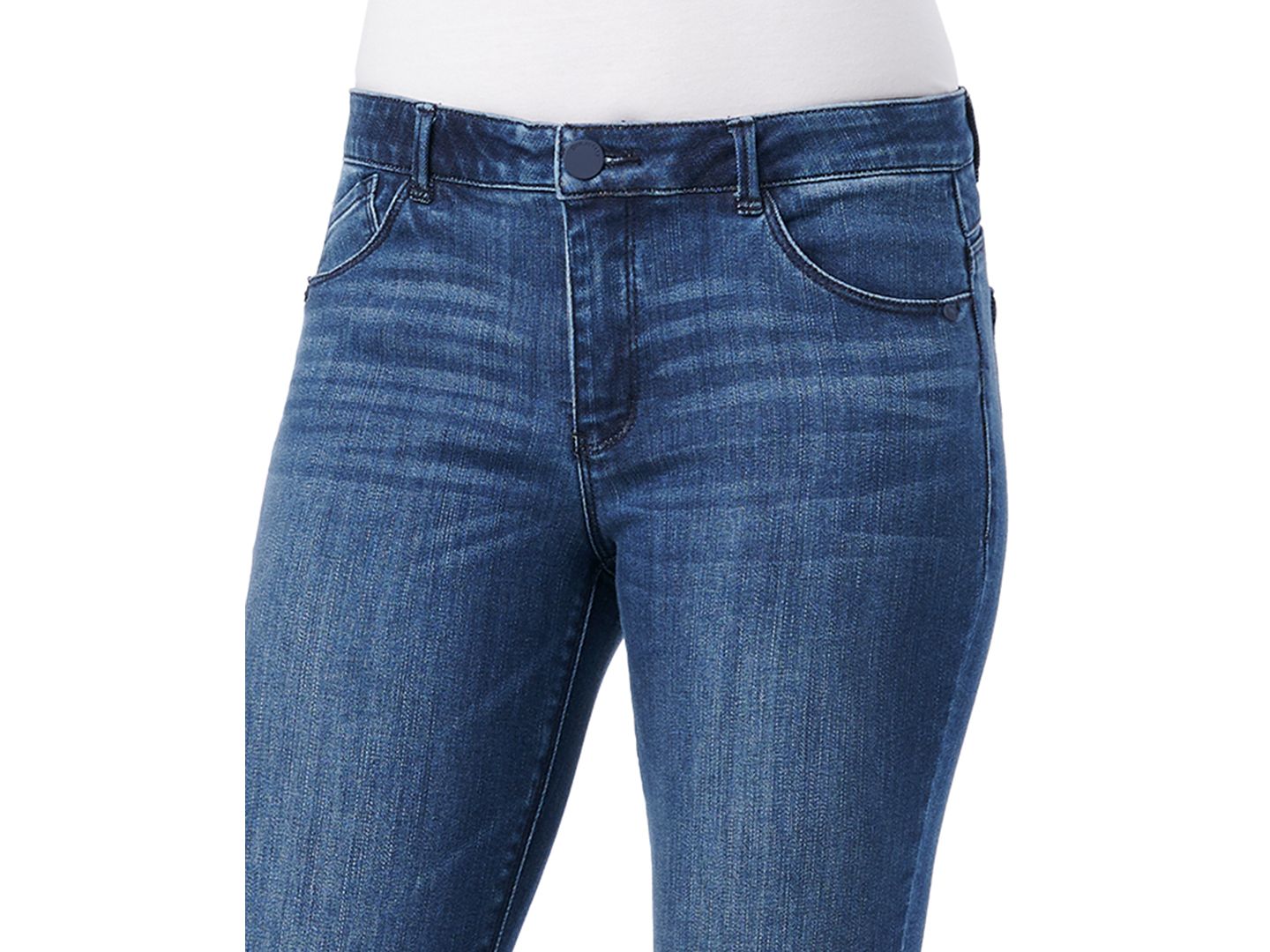 Женские джинсы Democracy "Ab"solution® High-Rise Bootcut, цвет: Синий — фото 3