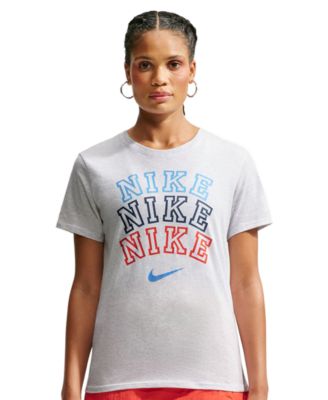 Women's NSW Tee Collegiate Three Graphic Crewneck T-Shirt