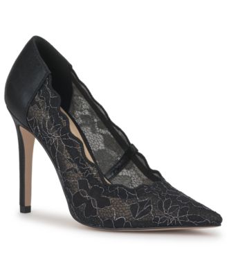 Women's Pelia Scalloped Edge Stiletto Pumps