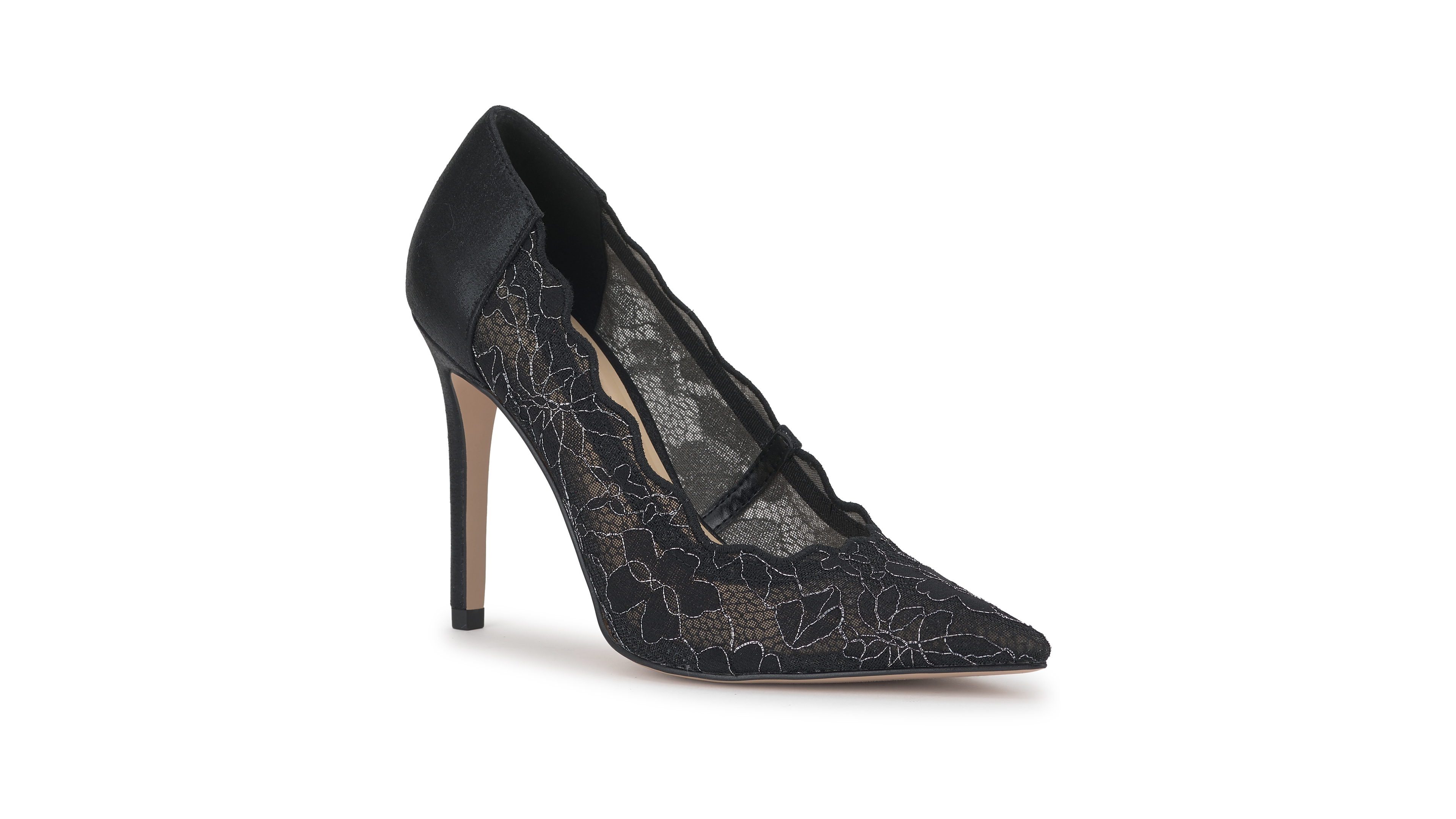 Jessica Simpson Women's Pelia Scalloped Edge Stiletto Pumps