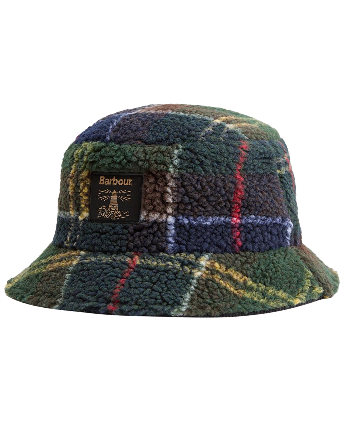 Barbour Field Tartan Fleece Women's Bucket Hat