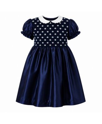 Girls' (2T -10 ) Taffeta Smocked Dress