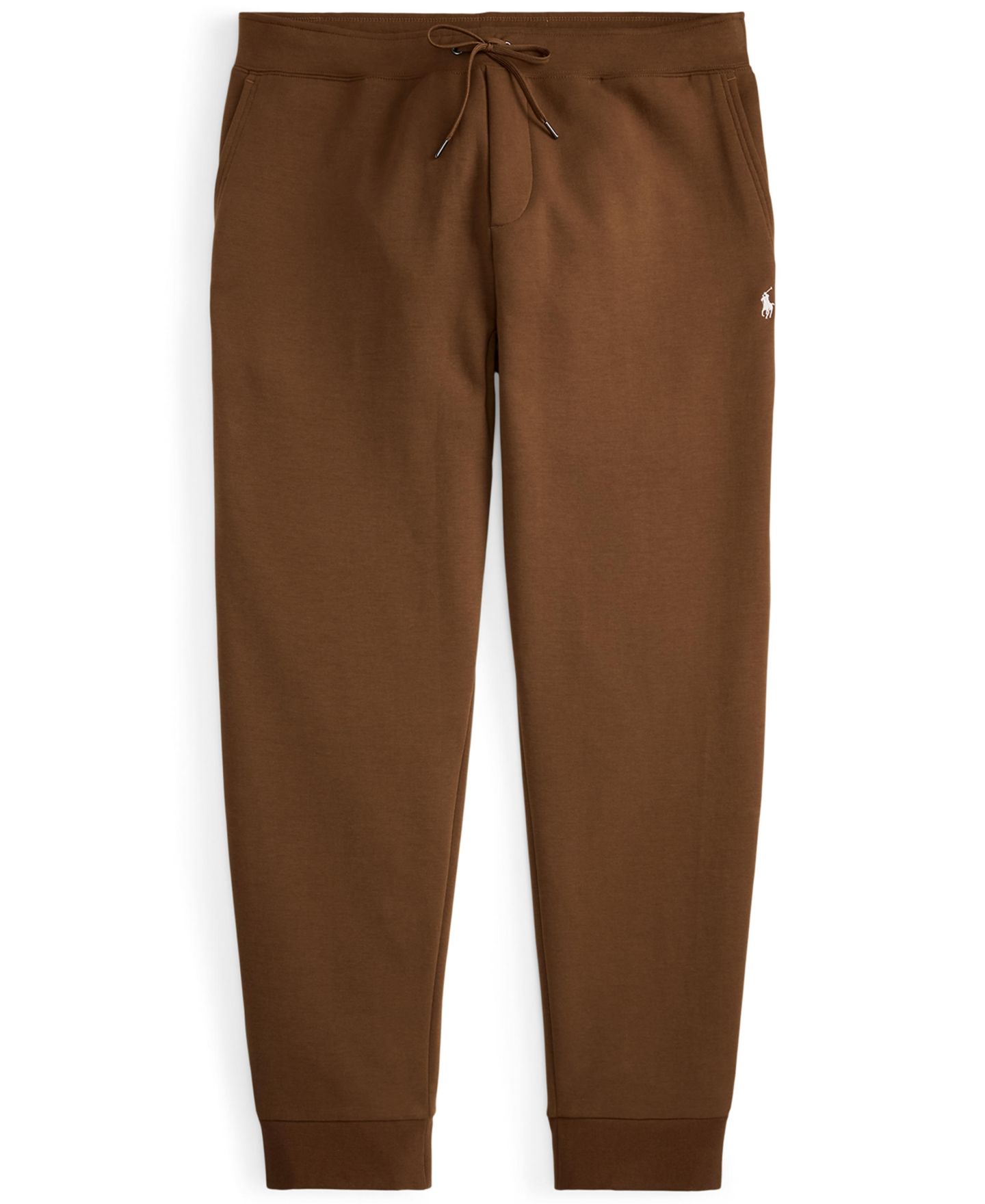 Мужские брюки Polo Ralph Lauren Big & Tall Double-Knit Jogger, цвет: Светло-коричневый — фото 4
