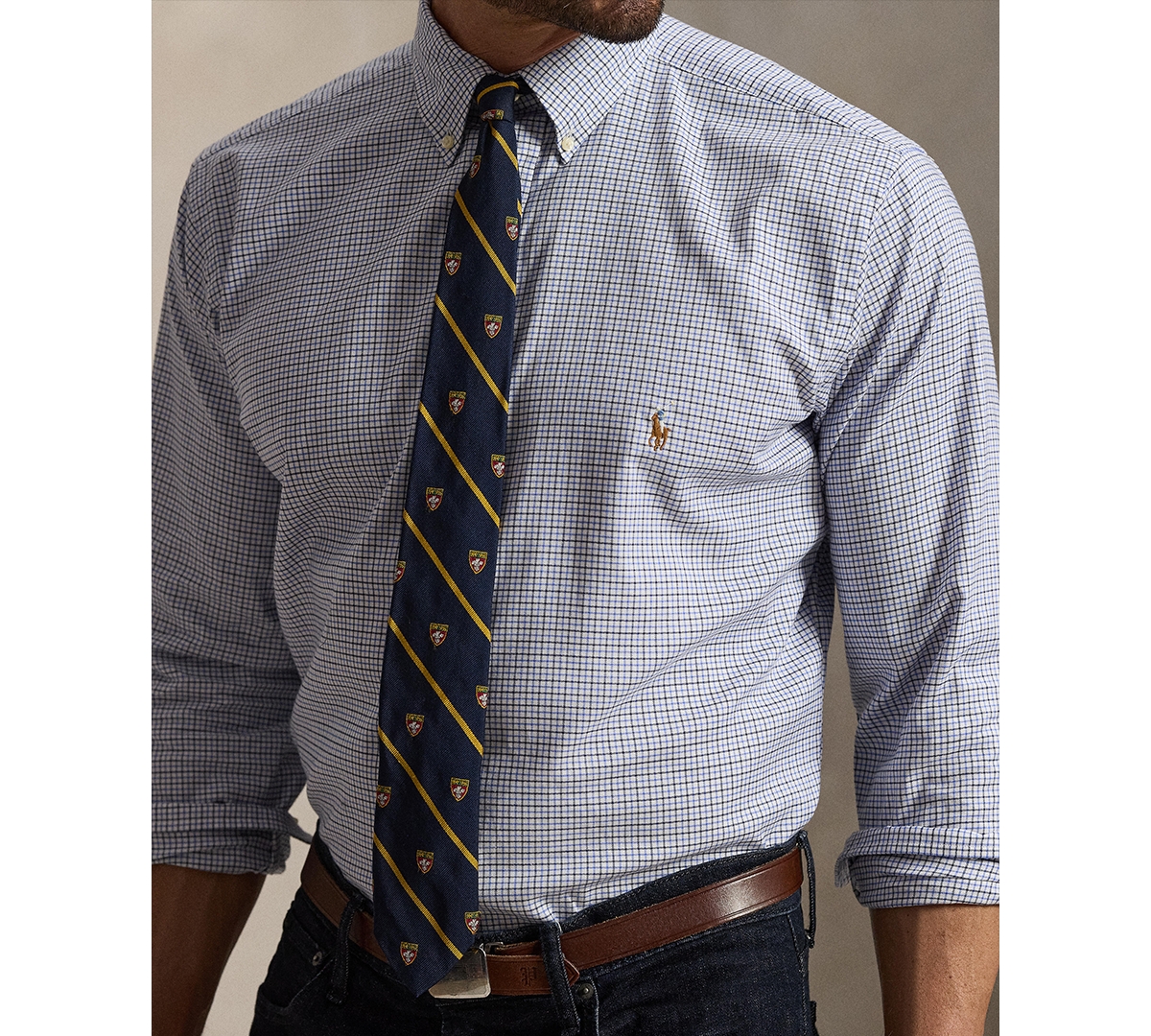 Polo Ralph Lauren Men's Classic-Fit Striped Soft Cotton Shirt