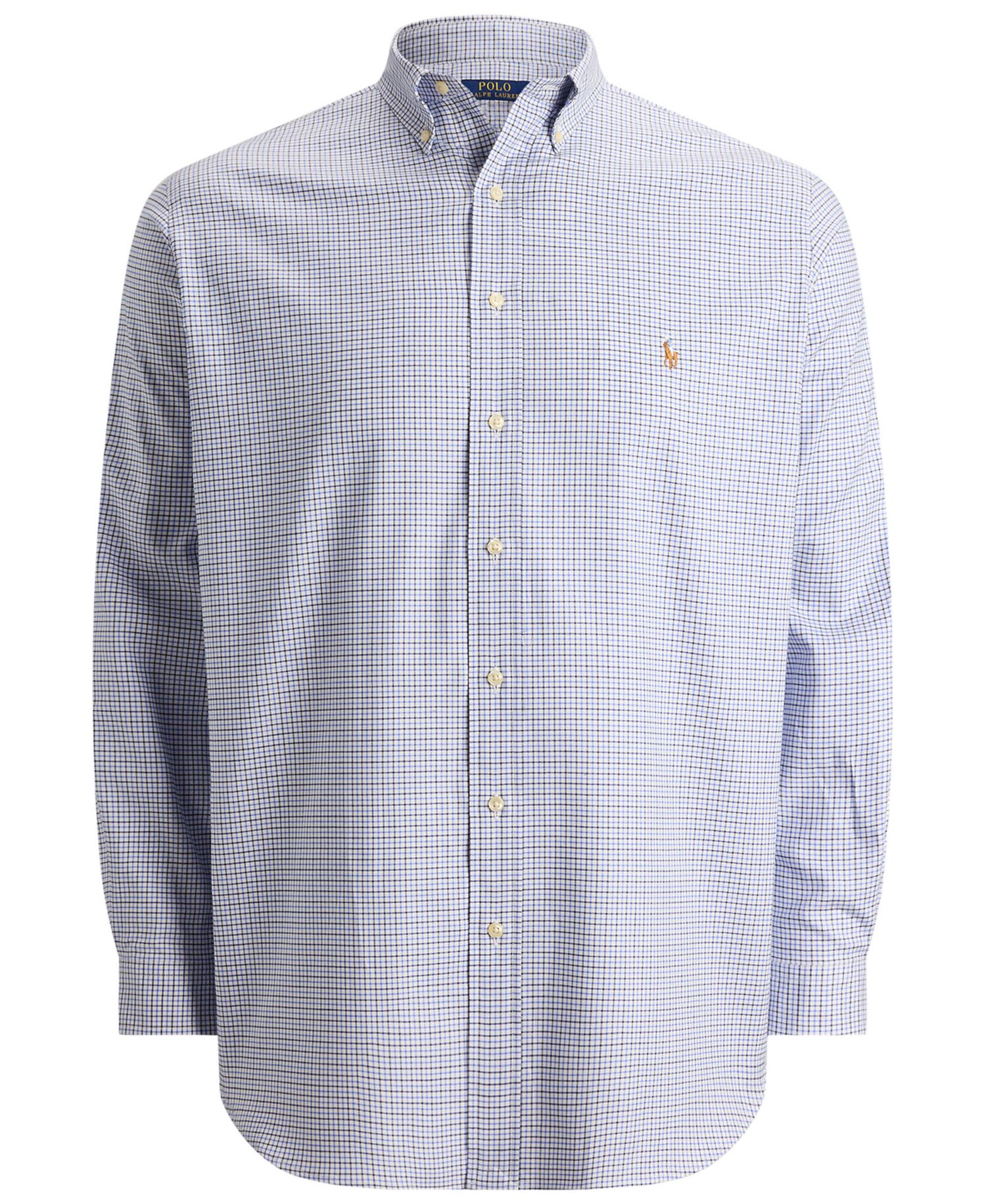 Men's Big & Tall Stripe Soft Cotton Shirt