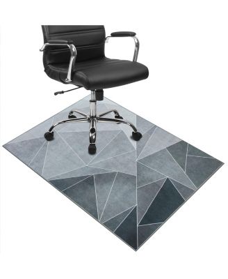 Heavy Duty Office Chair Mat For Hardwood Floors Smooth Sliding Floor Protector