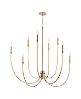 Malene 45 1/4Champagne 8-Light Chandelier