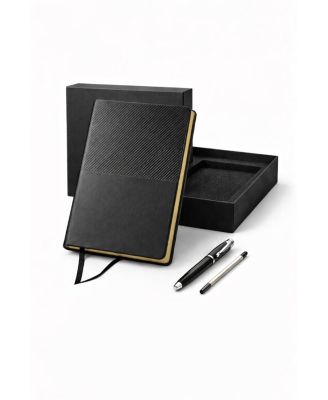 A5 Soft Leather Notebook Pen Gift Set Professional Stationery Set