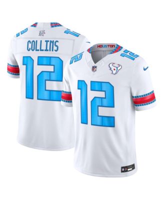 Men's Nico Collins White Houston Texans 2026 Rivalries Collection Vapor F.U.S.E Stitched Limited Jersey