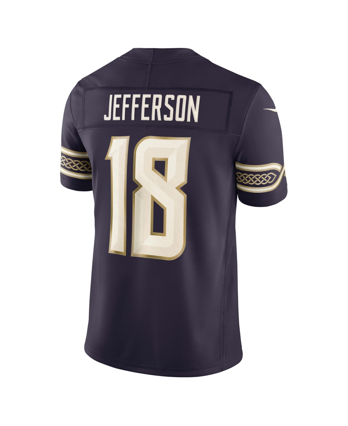 Nike Men's Justin Jefferson Purple Minnesota Vikings 2026 Rivalries Collection Vapor F.u.s.e Stitched Limited Jersey
