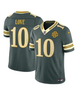 Men's Jordan Love Green  Bay Packers 2026 Rivalries Collection Vapor F.U.S.E Stitched Limited Jersey