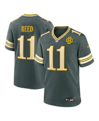 Men's Jayden Reed Green  Bay Packers 2026 Rivalries Collection Game Jersey