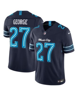 Men's Eddie George College Navy Tennessee Titans 2026 Rivalries Collection Vapor F.U.S.E Stitched Limited Jersey