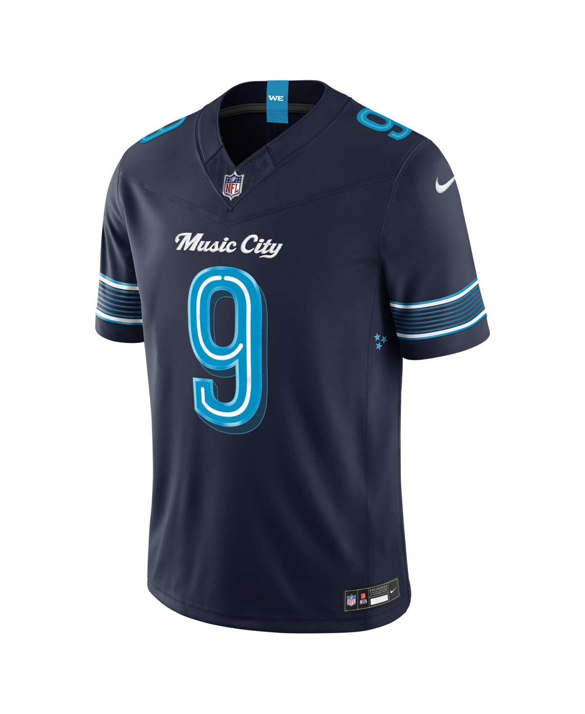 Nike Men's Steve Mcnair College Navy Tennessee Titans 2026 Rivalries Collection Vapor F.u.s.e Stitched Limited Jersey