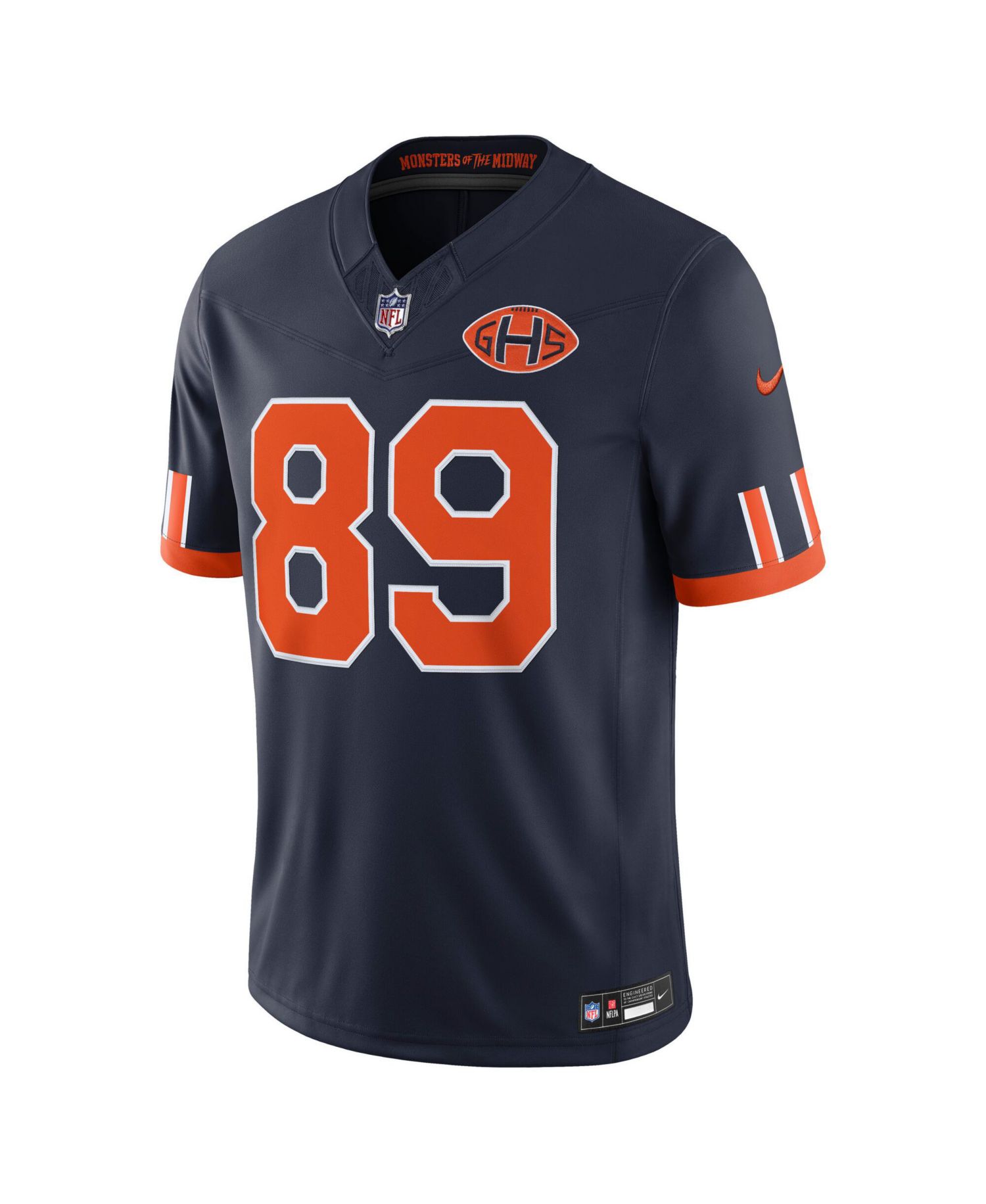 Men's Mike Ditka Navy Chicago Bears 2026 Rivalries Collection Game Jersey