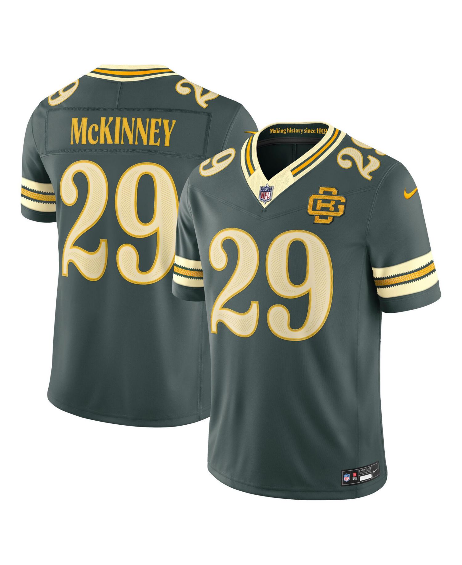 Men's Green Bay Packers Rivalries Vapor F.U.S.E Stitched Limited Jersey